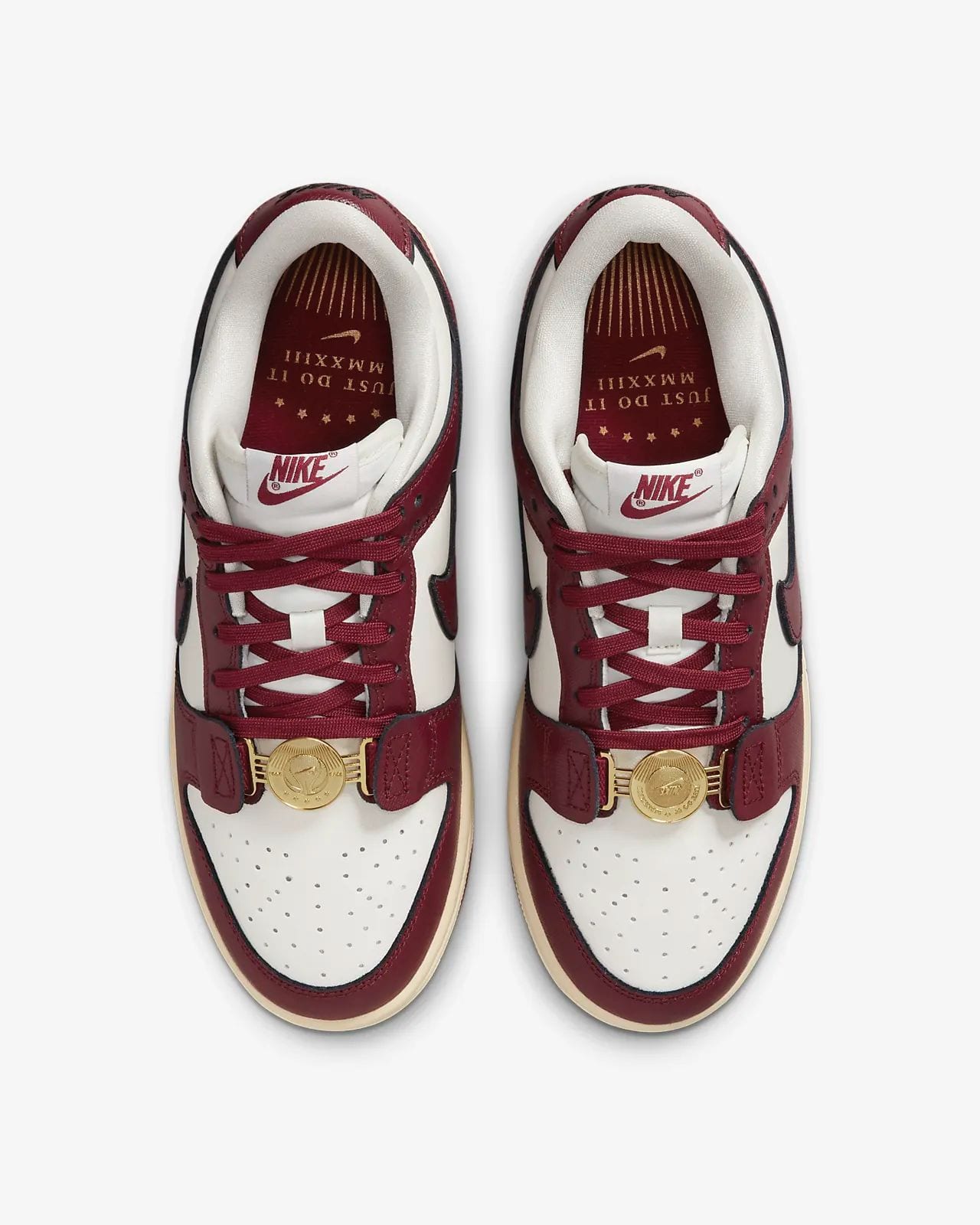 NIKE Dunk Low SE WMNS Just Do It Sail Team Red