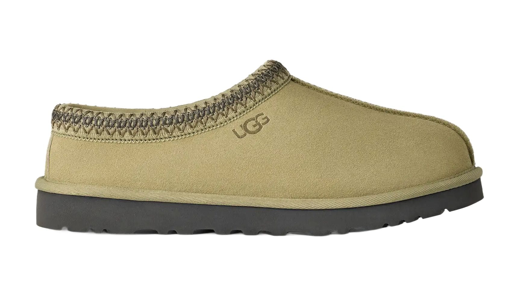 Man Tasman Slippers Muted Brass Magnolia Leaf