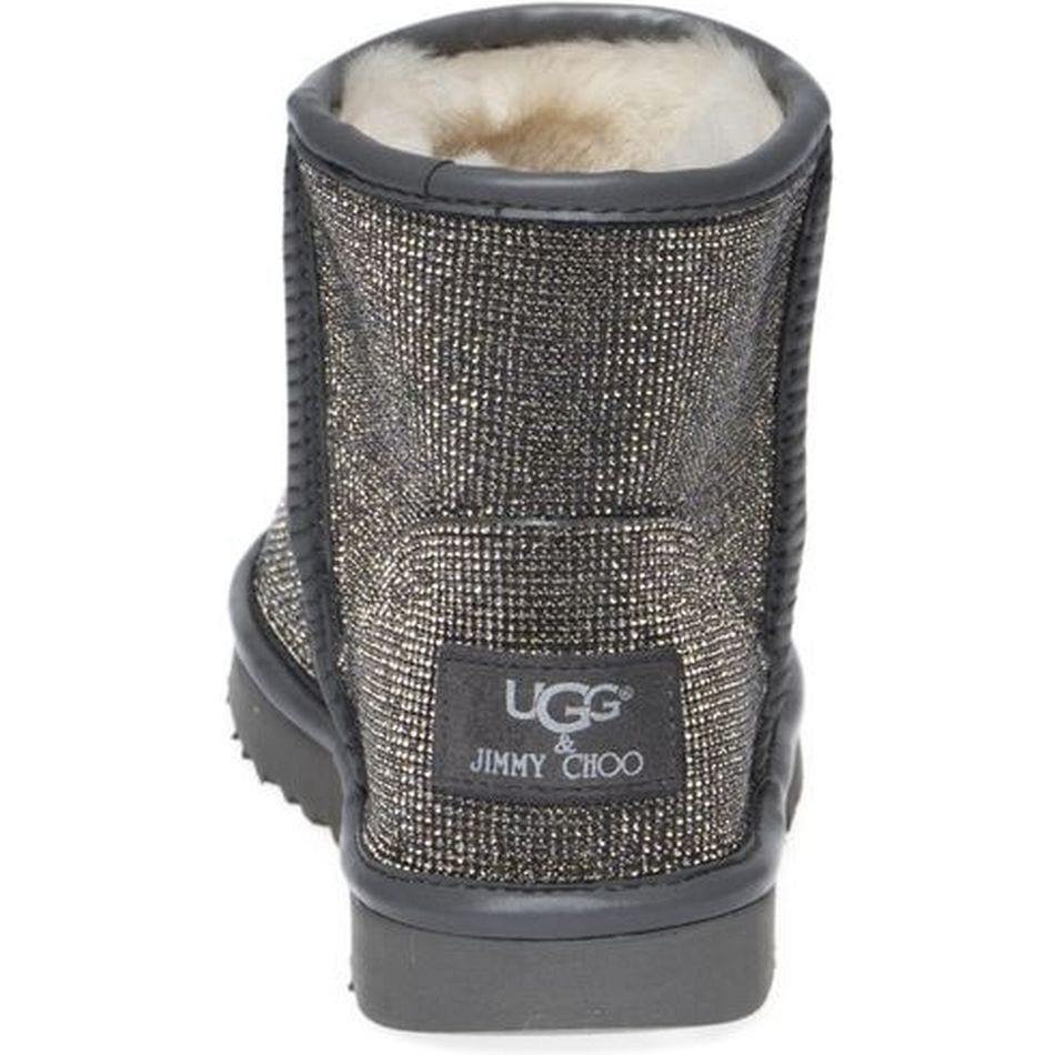 Jimmy Choo Swarovski Mini Grey Drill
