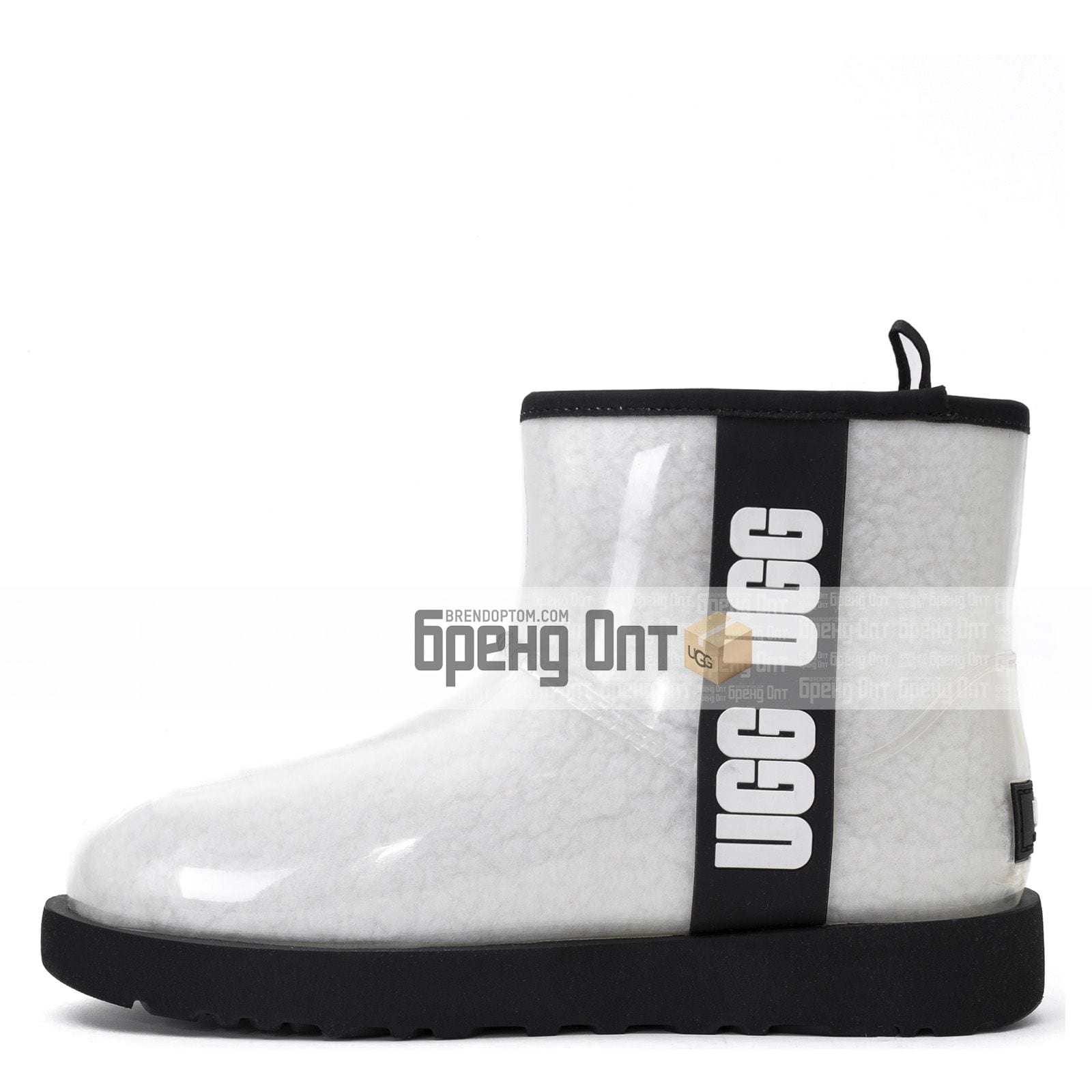 Ugg Classic Clear Mini White Black