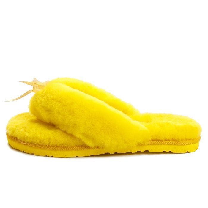 FLUFF FLIP FLOP II Yellow
