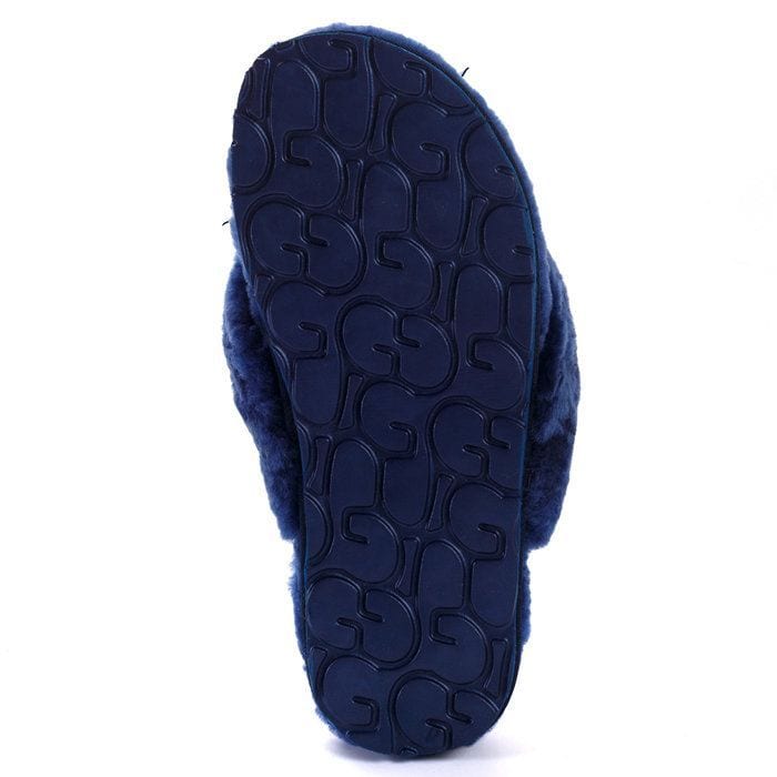 FLUFF FLIP FLOP II Navy blue