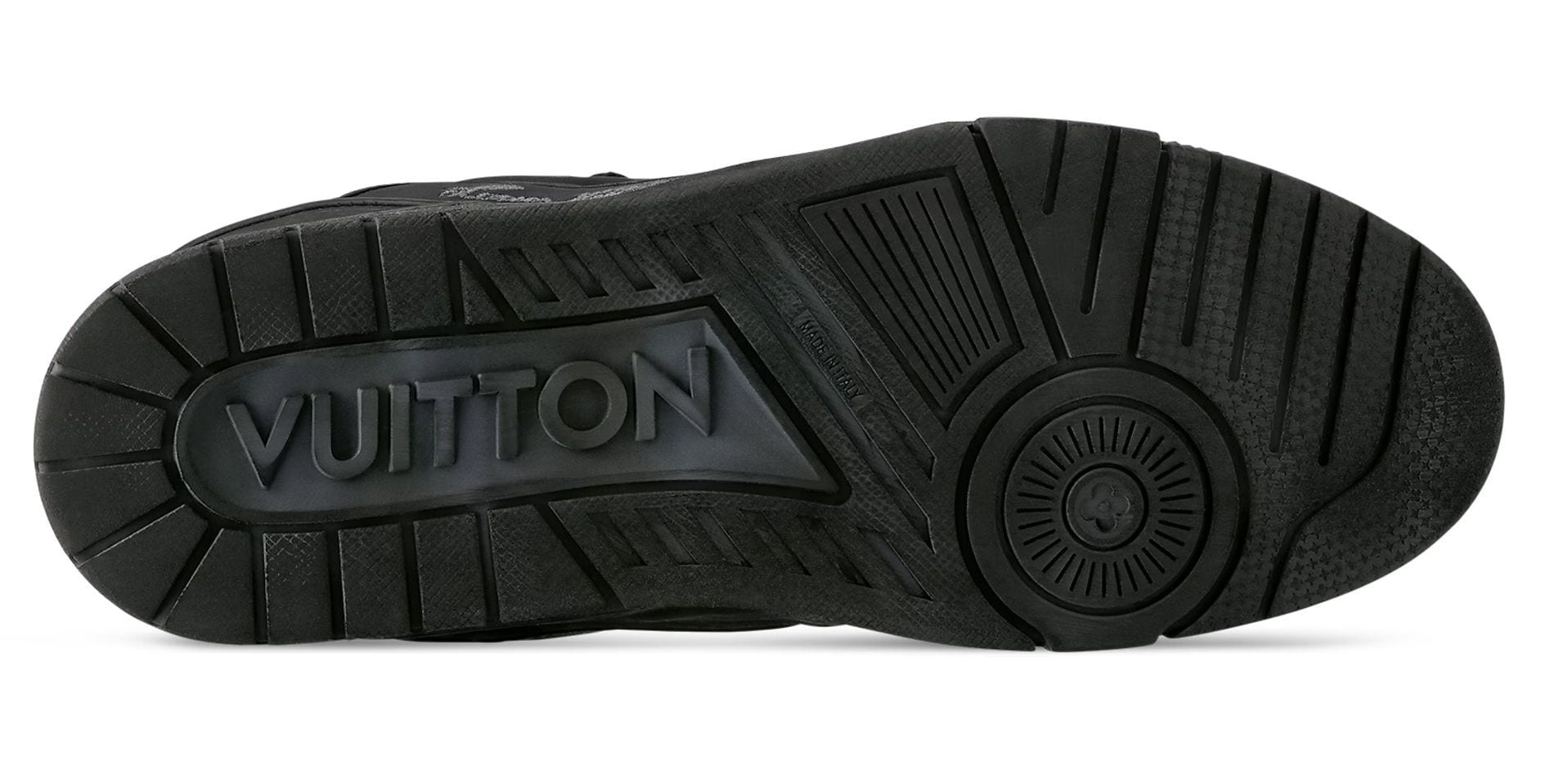 Louis Vuitton Trainer Low Distressed Noir