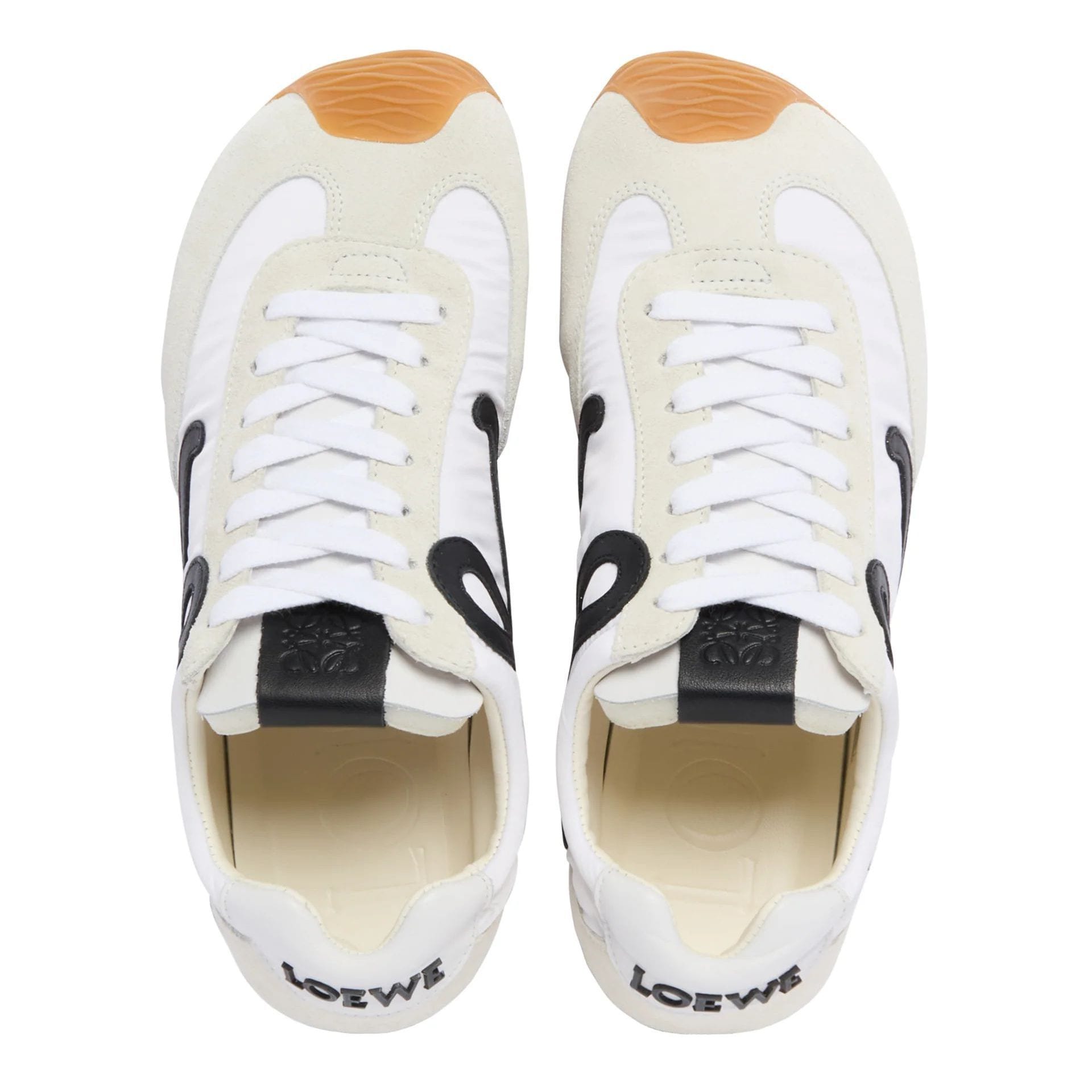 Loewe Ballet Runner White Black