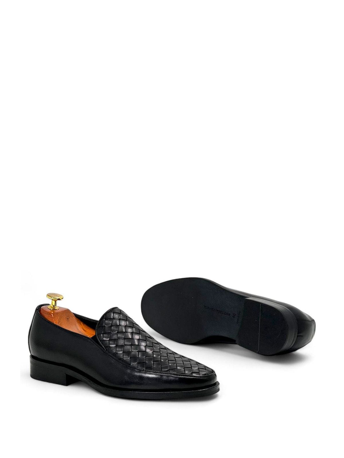 Bottega Veneta Лоферы из кожи Черный