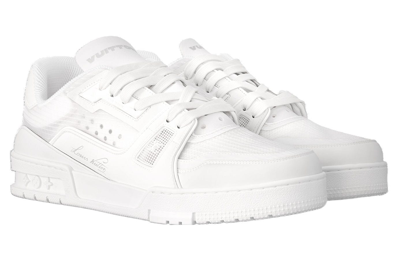 Louis Vuitton Trainer Low White