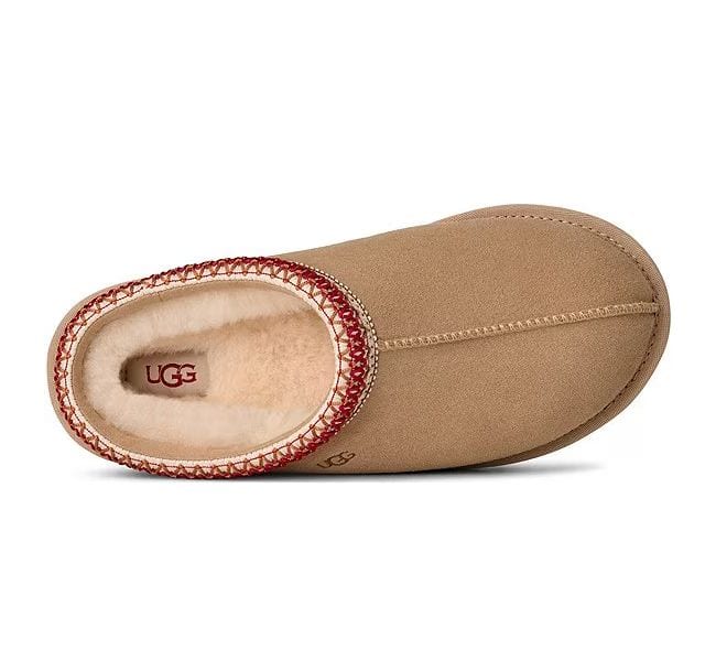 Tasman Slippers Sand Dark Cherry