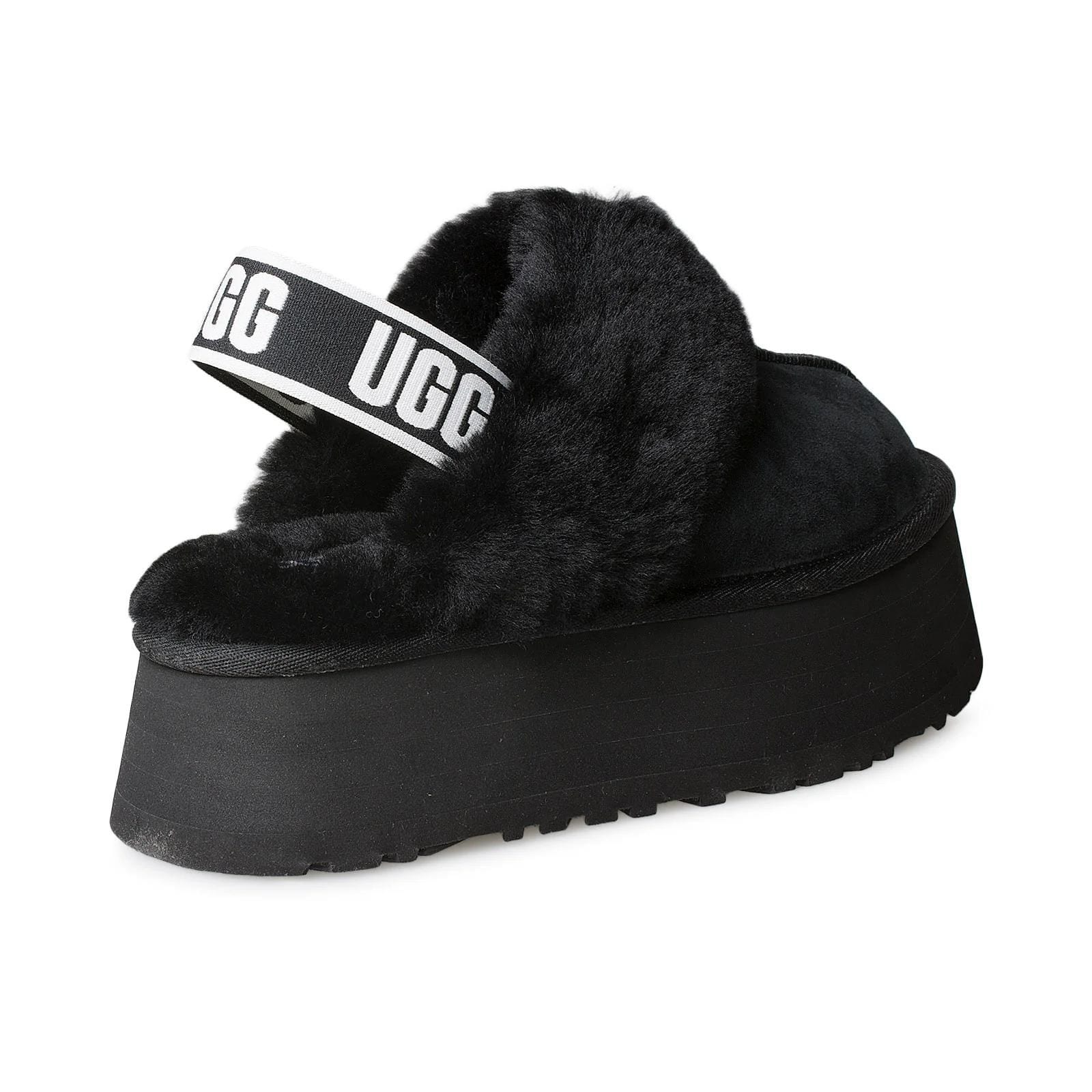 Funkette Suede Platform Black
