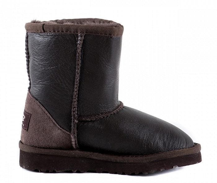 Kids Classic Short Metallic Chocolate