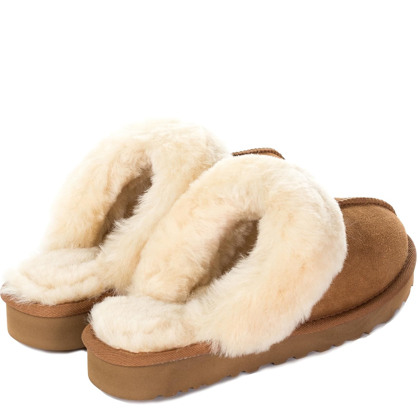 Man Slippers Scufette Chestnut