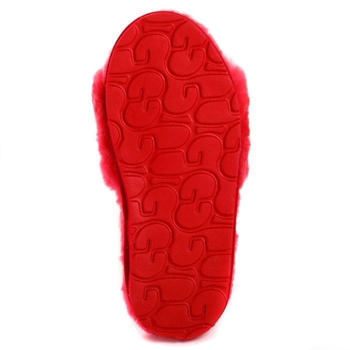Fluff Slide Slippers WatermelonRed