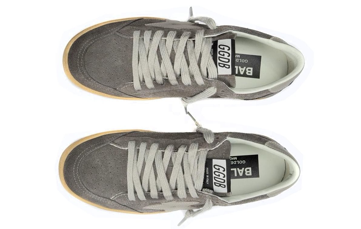 Golden Goose Ball Star Grey Cream