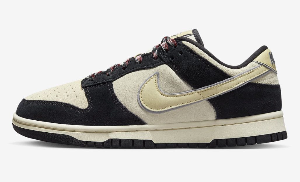 NIKE Dunk Low Black Suede