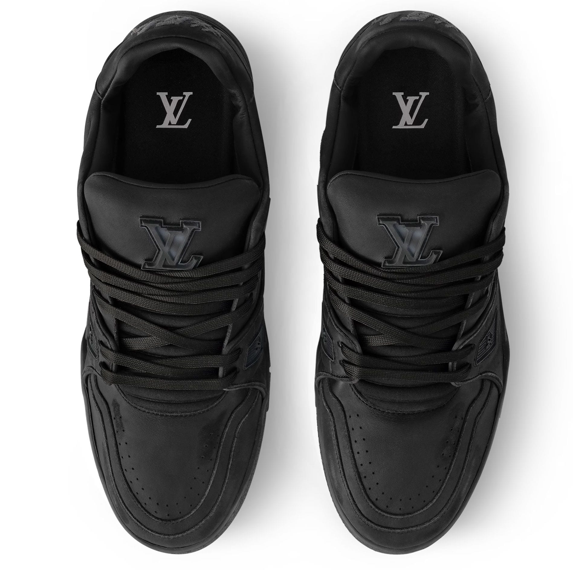 Louis Vuitton Trainer Low Distressed Noir