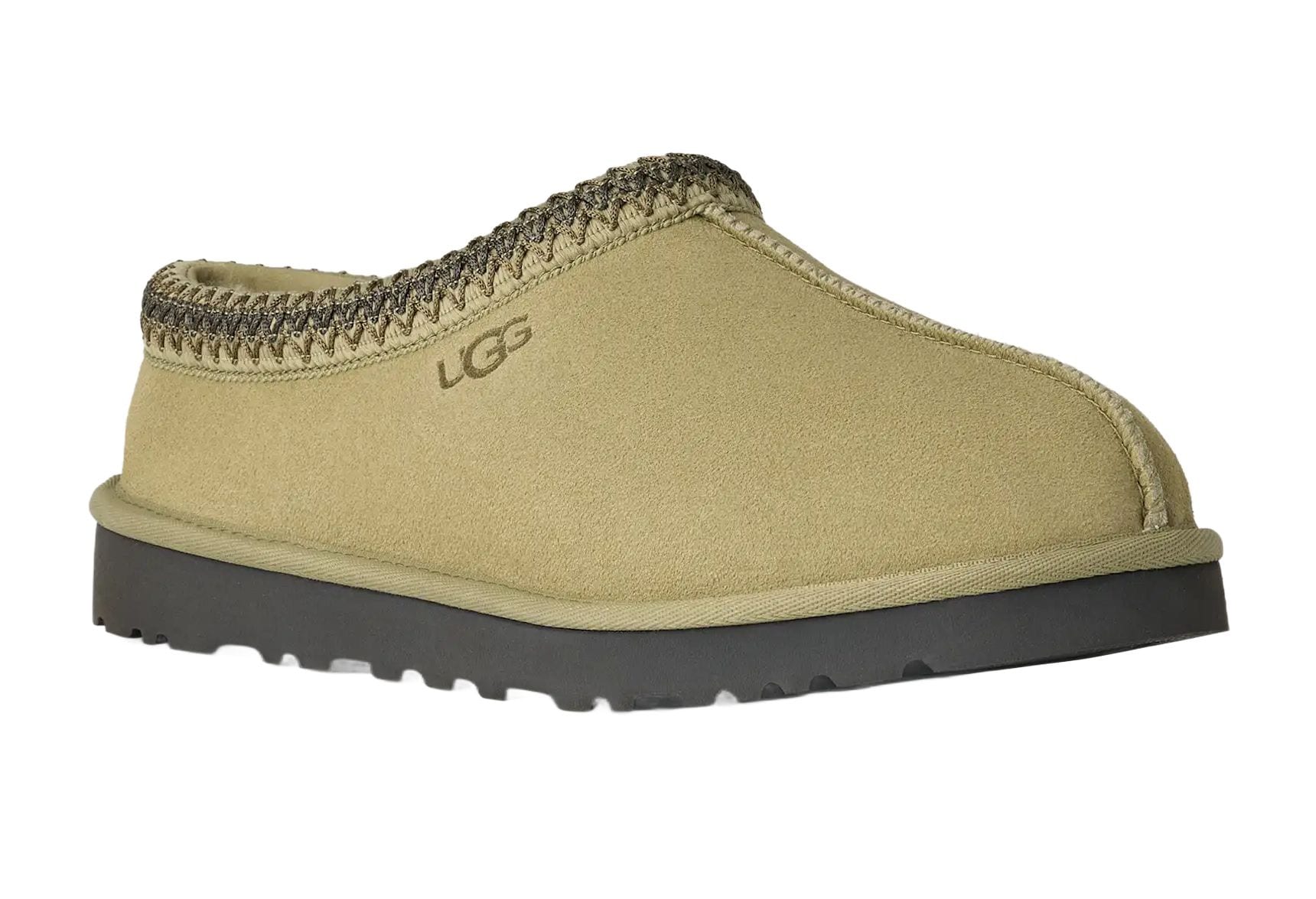 Man Tasman Slippers Muted Brass Magnolia Leaf