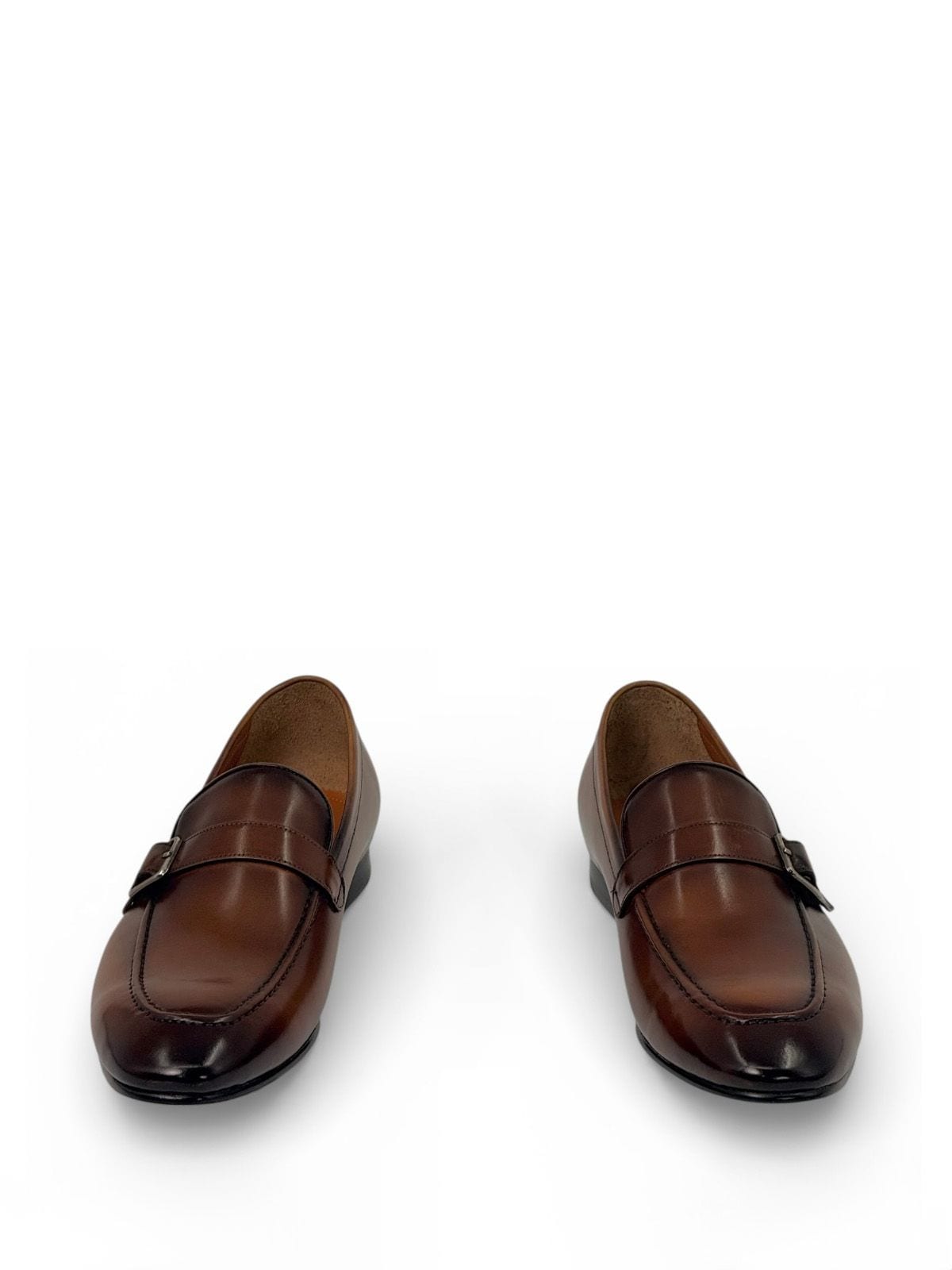 Santoni Лоферы из кожи Коричневый