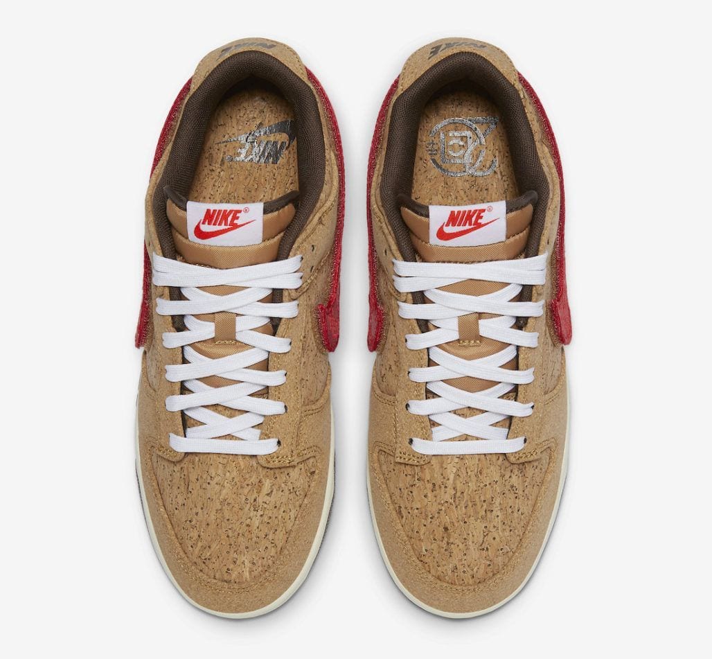 NIKE Dunk Low x CLOT Cork