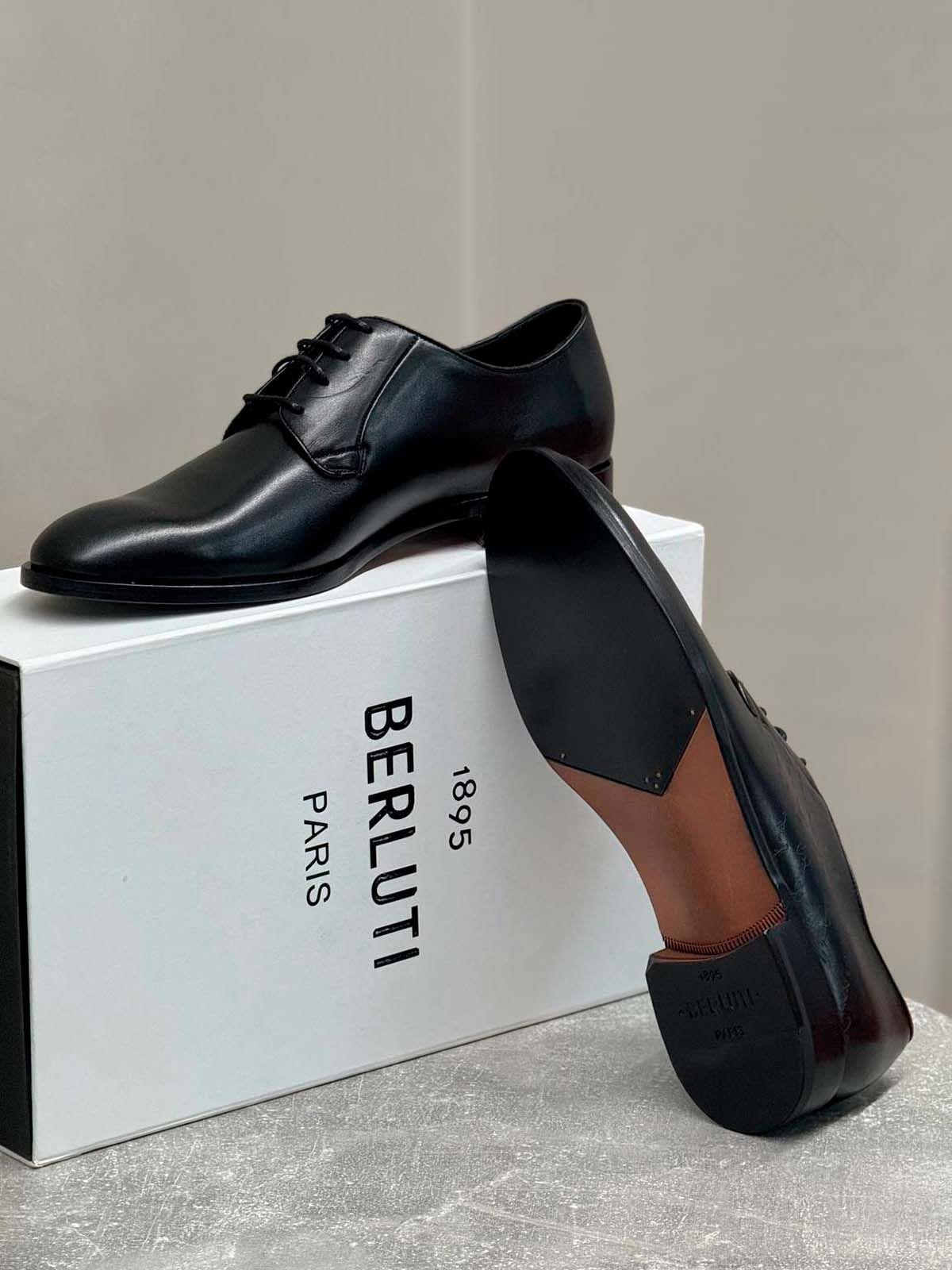 Berluti Туфли из кожи Черный