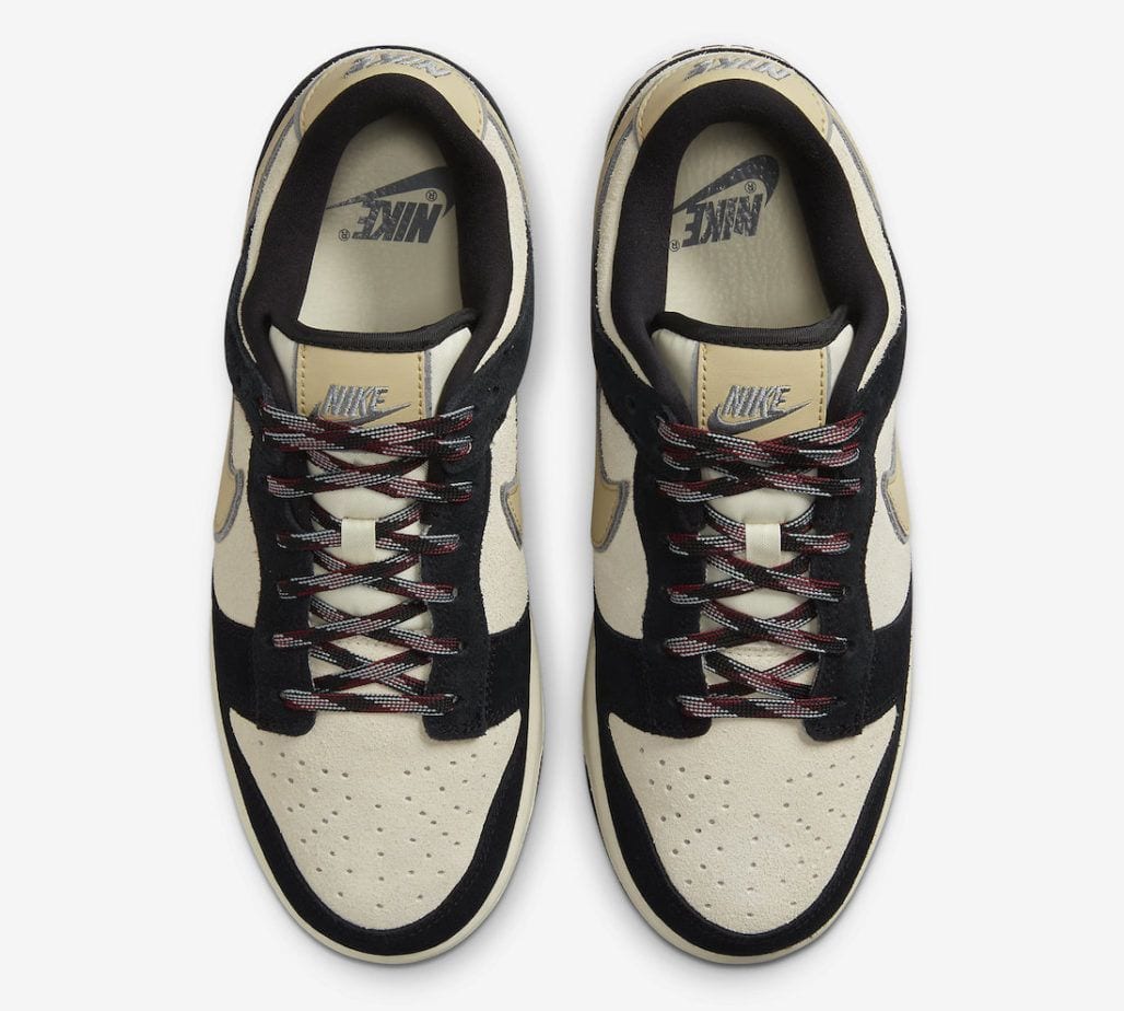 NIKE Dunk Low Black Suede