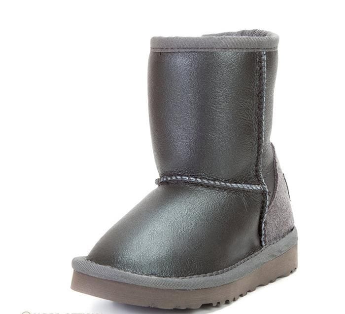 Kids Classic Short Metallic Grey