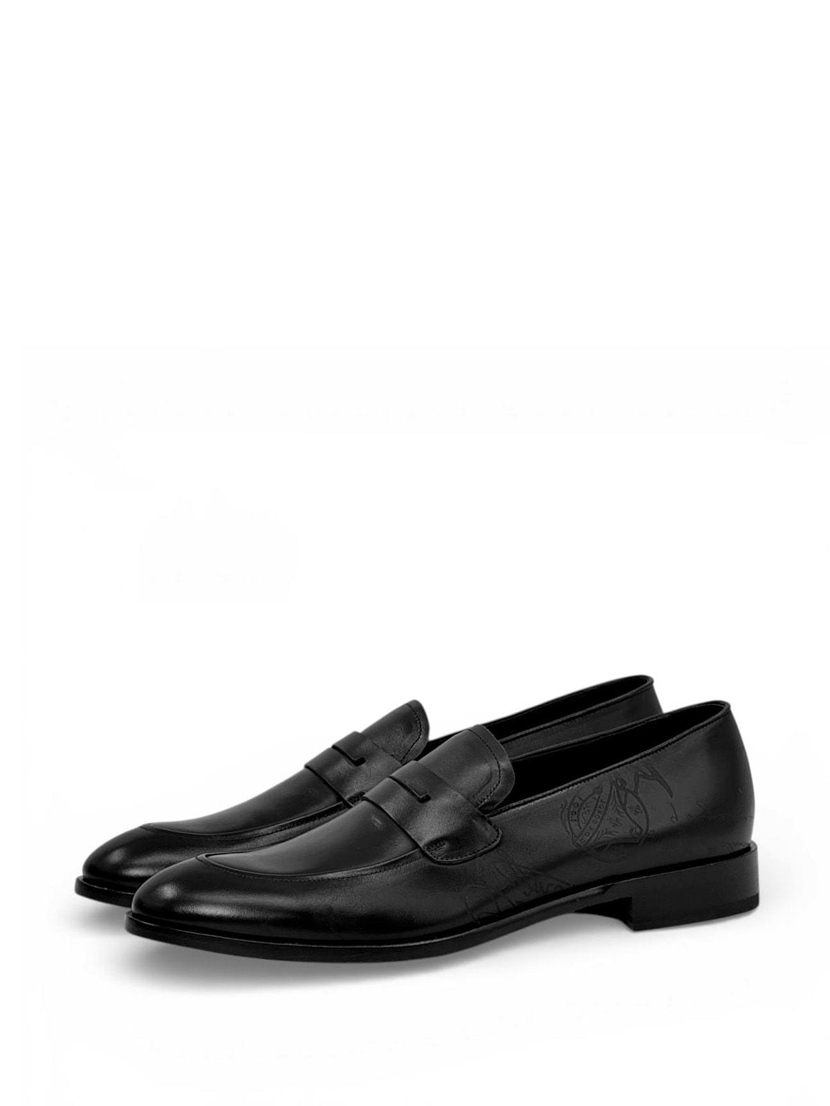 Berluti Лоферы из кожи Черный