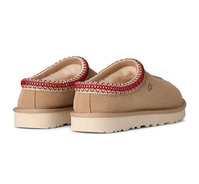 Tasman Slippers Sand Dark Cherry