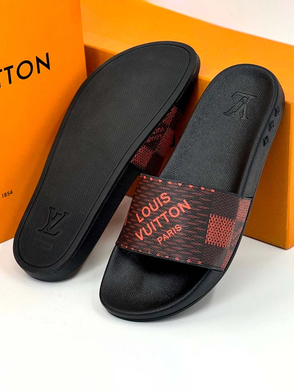 Louis Vuitton Шлепанцы из канвы Черный