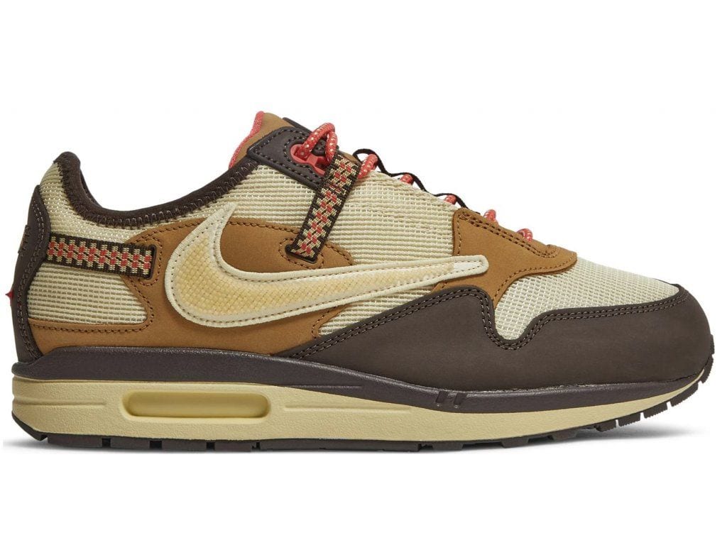 NIKE Air Max 1 Travis Scott Cactus Jack Baroque Brown