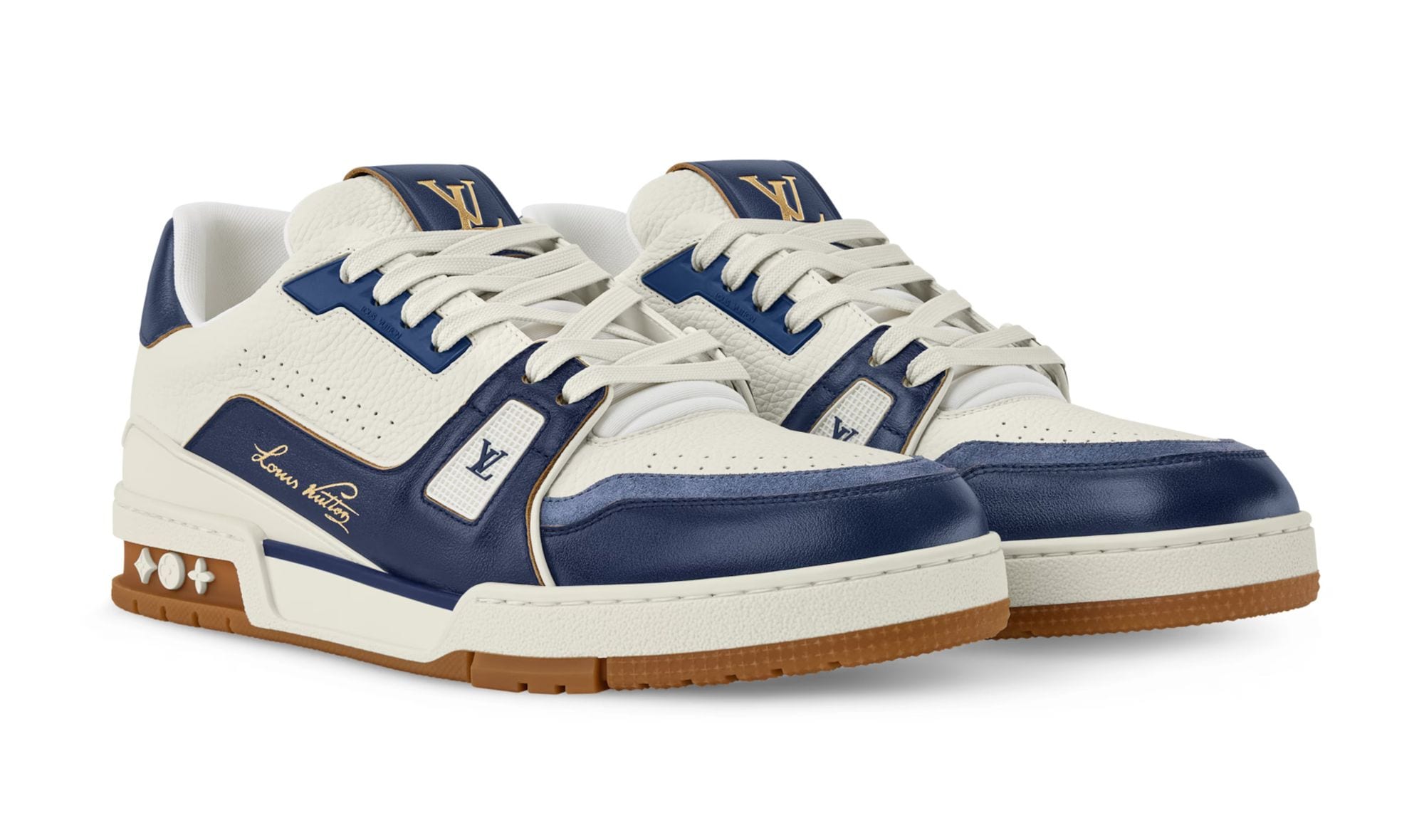 Louis Vuitton Trainer Low Marine