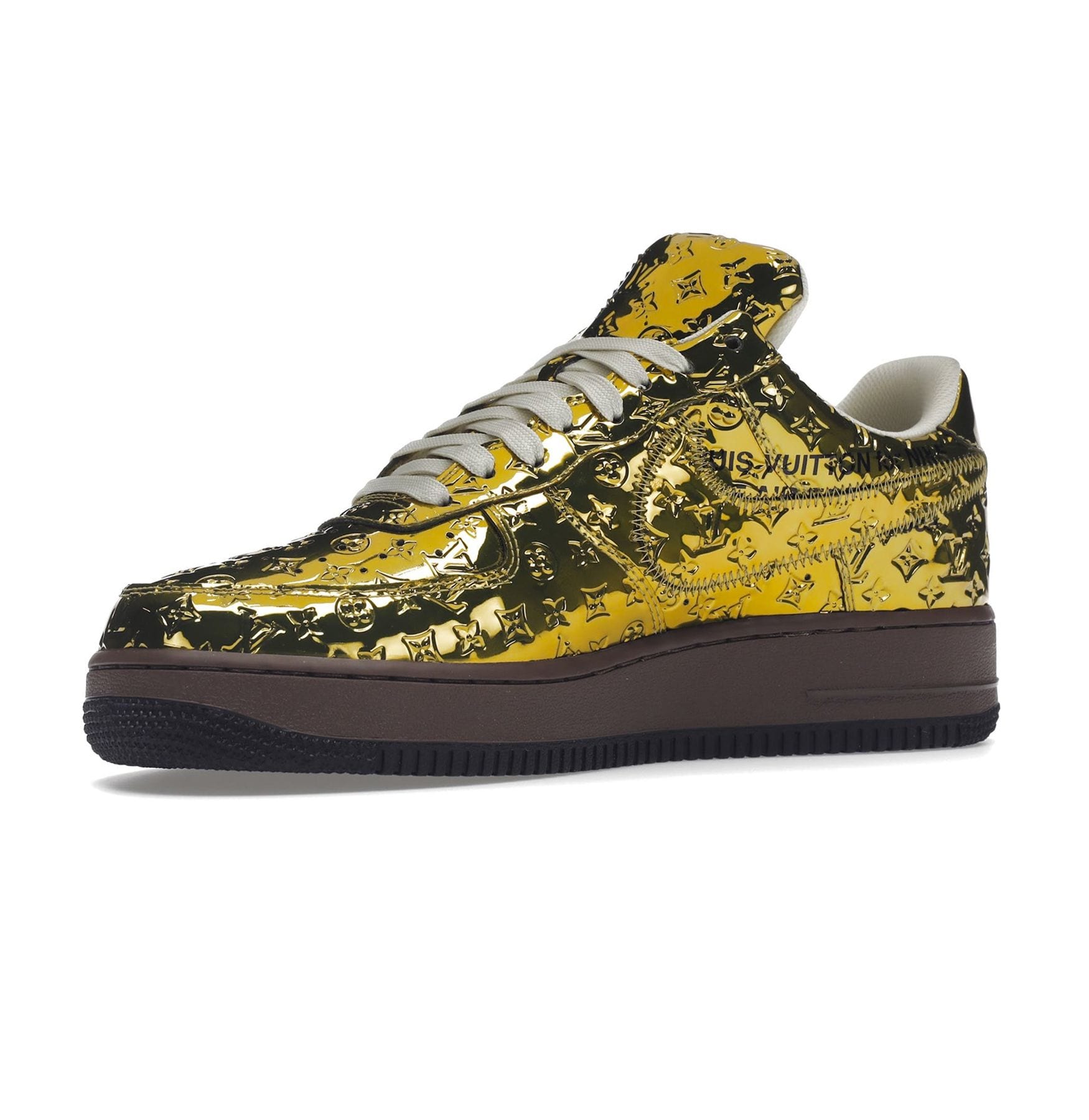 NIKE Air Force 1 Low x Louis Vuitton Metallic Gold