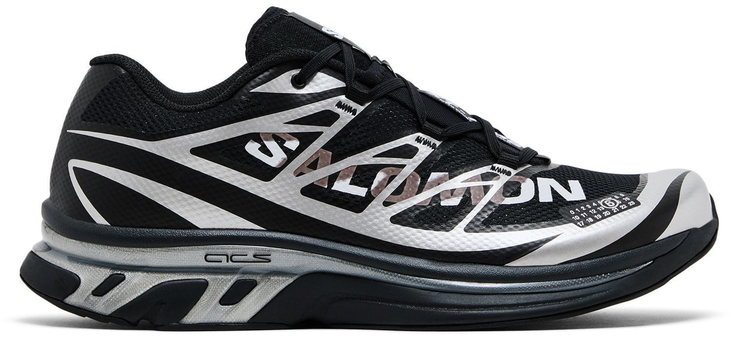 Salomon x Maison Margiela XT Black and Silver