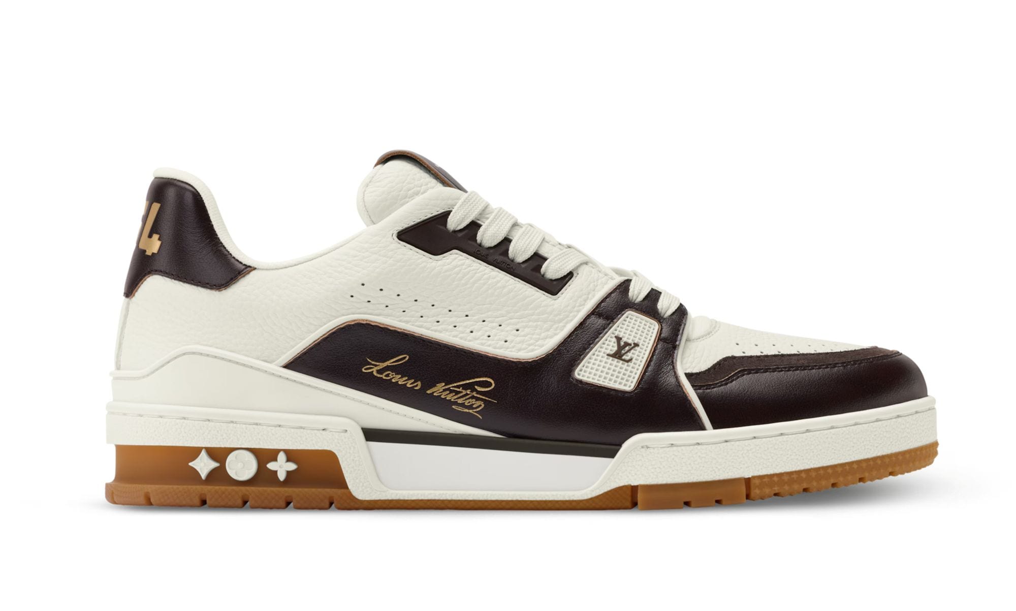 Louis Vuitton Trainer Low Brown