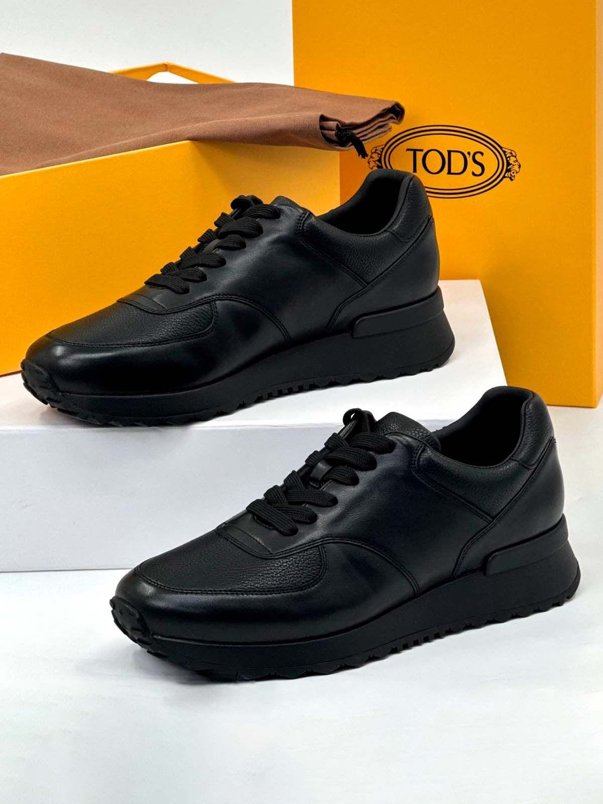 Tod’s Кроссовки из кожи Черный
