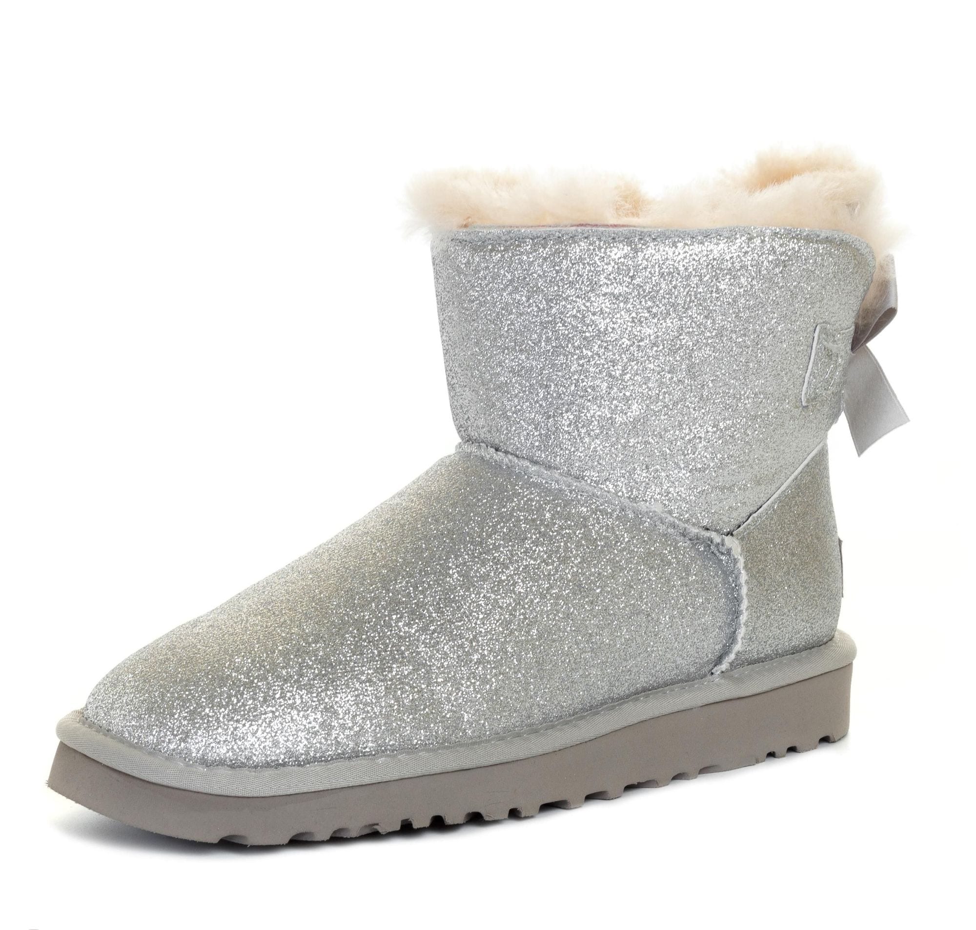 Bailey Bow Sparkle Mini Silver