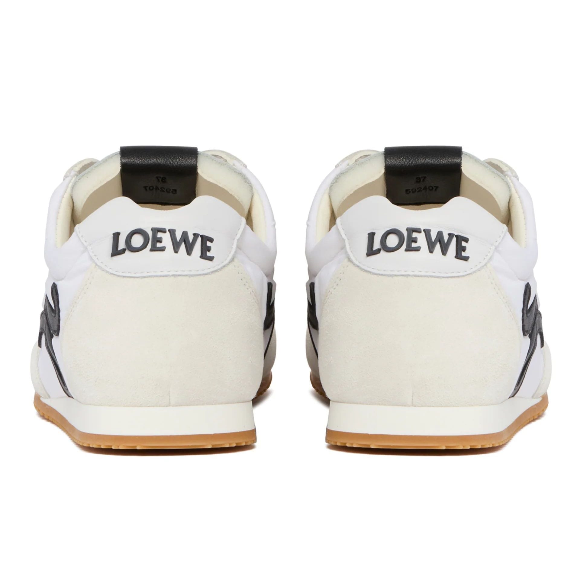 Loewe Ballet Runner White Black