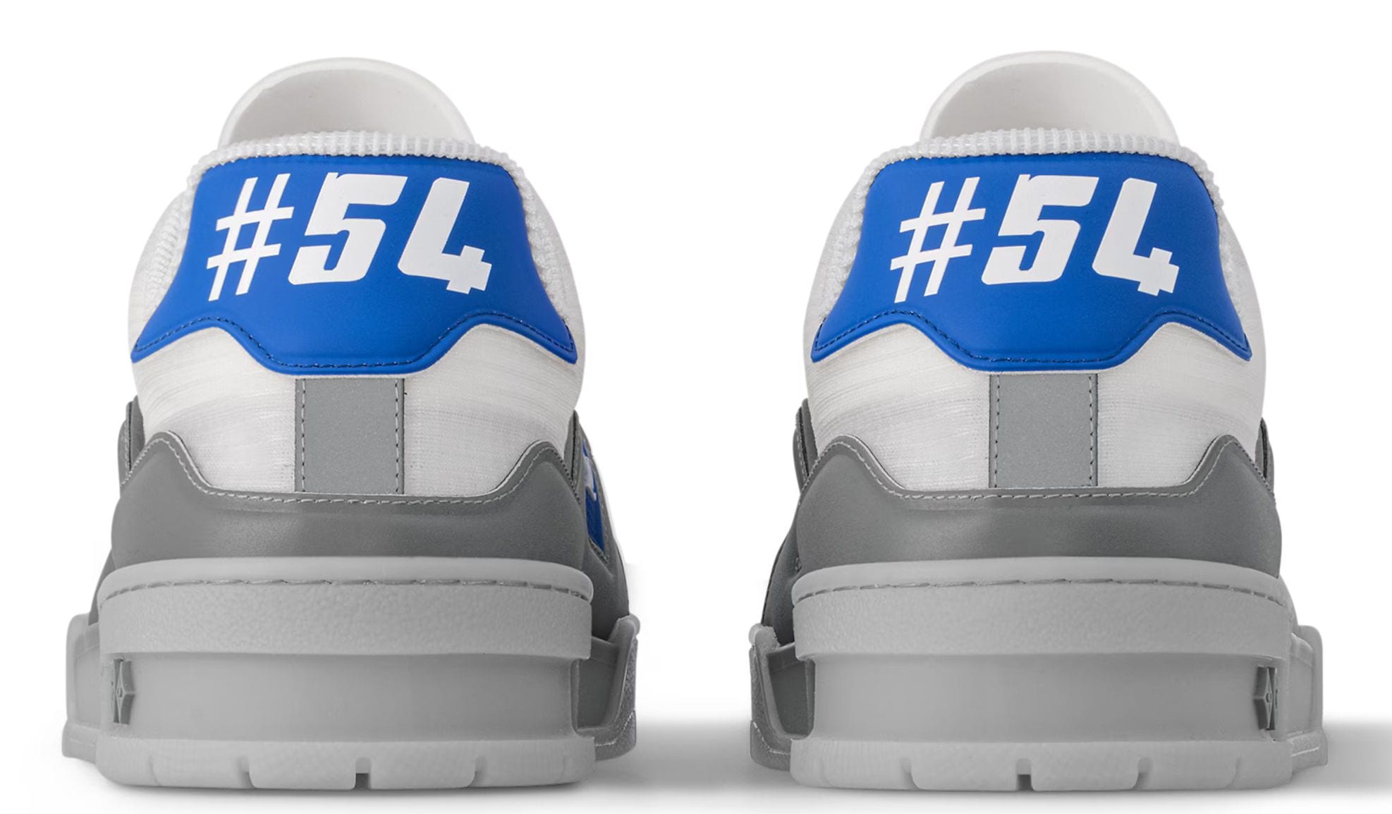 Louis Vuitton Trainer Low Grey Blue