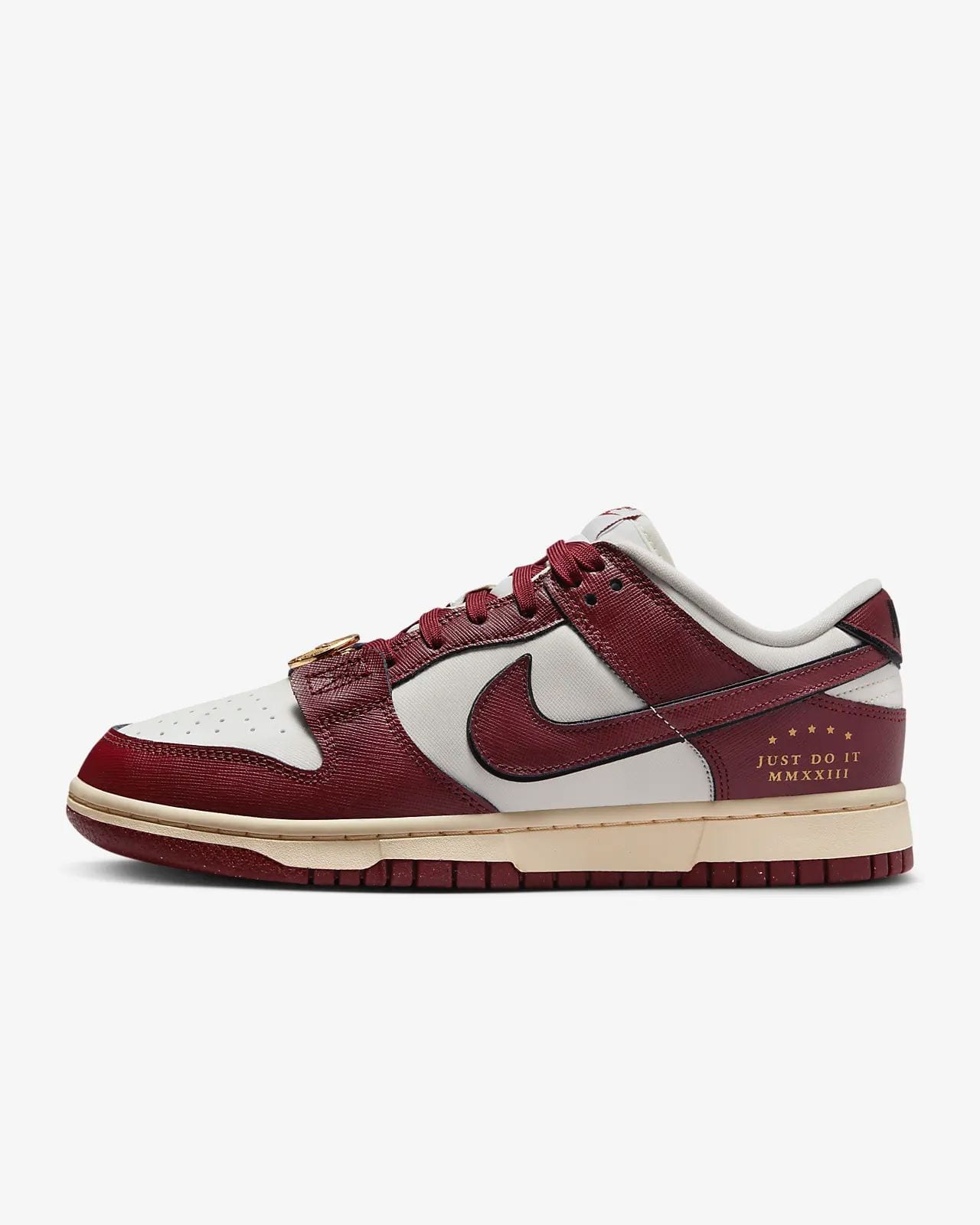 NIKE Dunk Low SE WMNS Just Do It Sail Team Red
