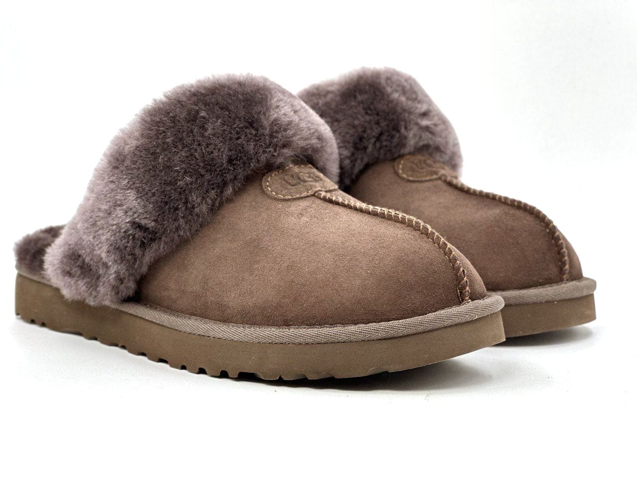 Man Slippers Scufette Chocolate